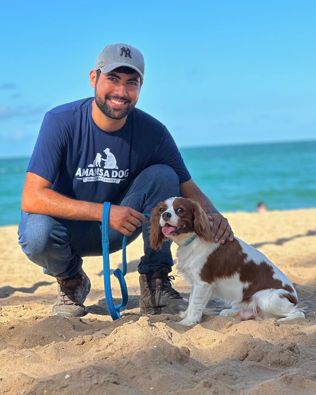 Eduardo Alves, adestrador da Amansa Dog